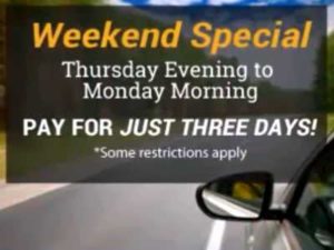 2-go for a weekend rate to rent a car in malaga